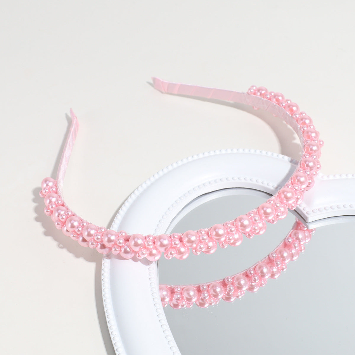 Wholesale Solid Colored Pearl Hair Bands